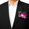 Orchid Pocket boutonniere
